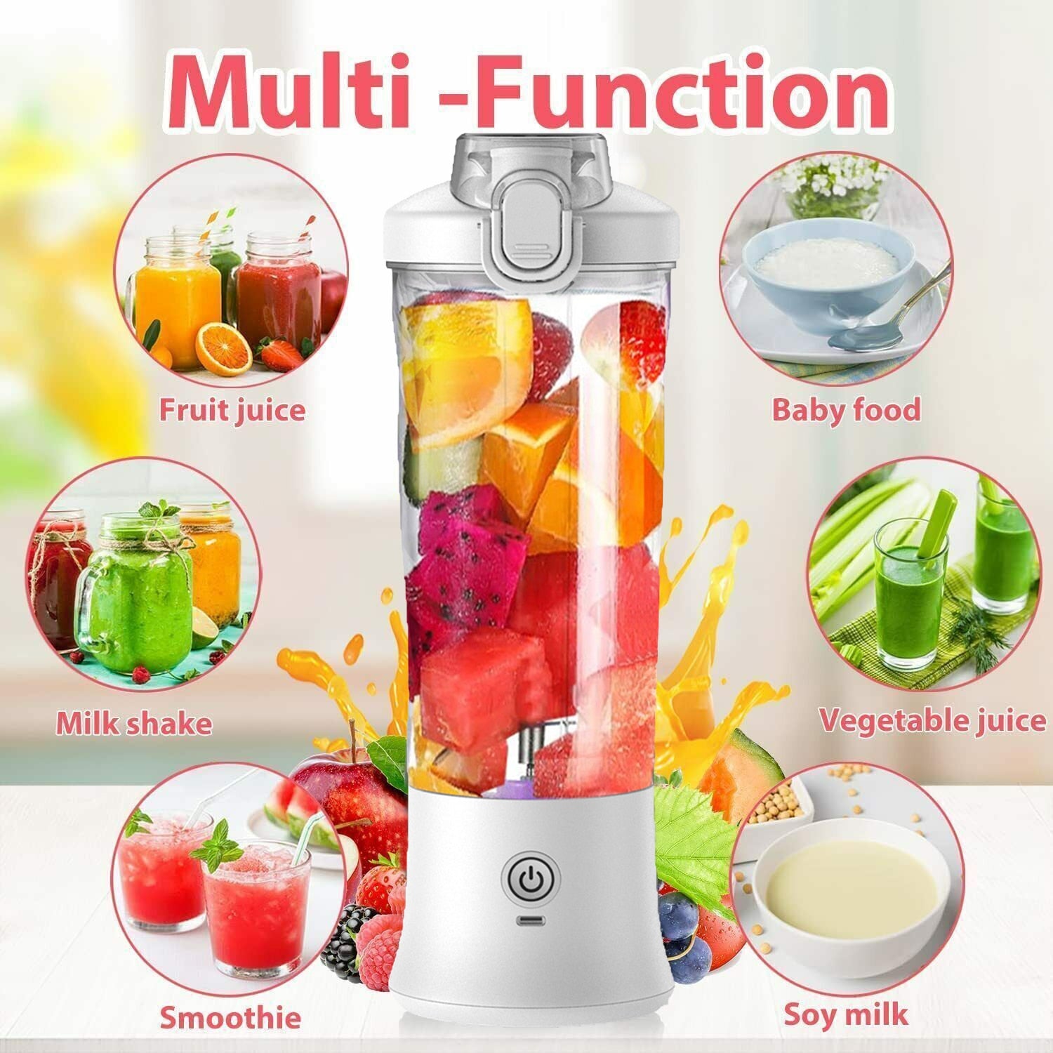 Fruit mixer outlet juice